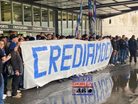 video Sampdoria Gonzalez tifosi