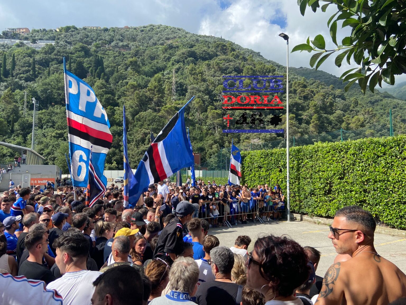 ritiro Sampdoria Jena