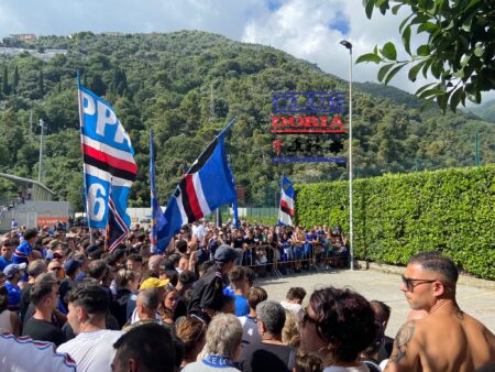 ritiro Sampdoria Jena