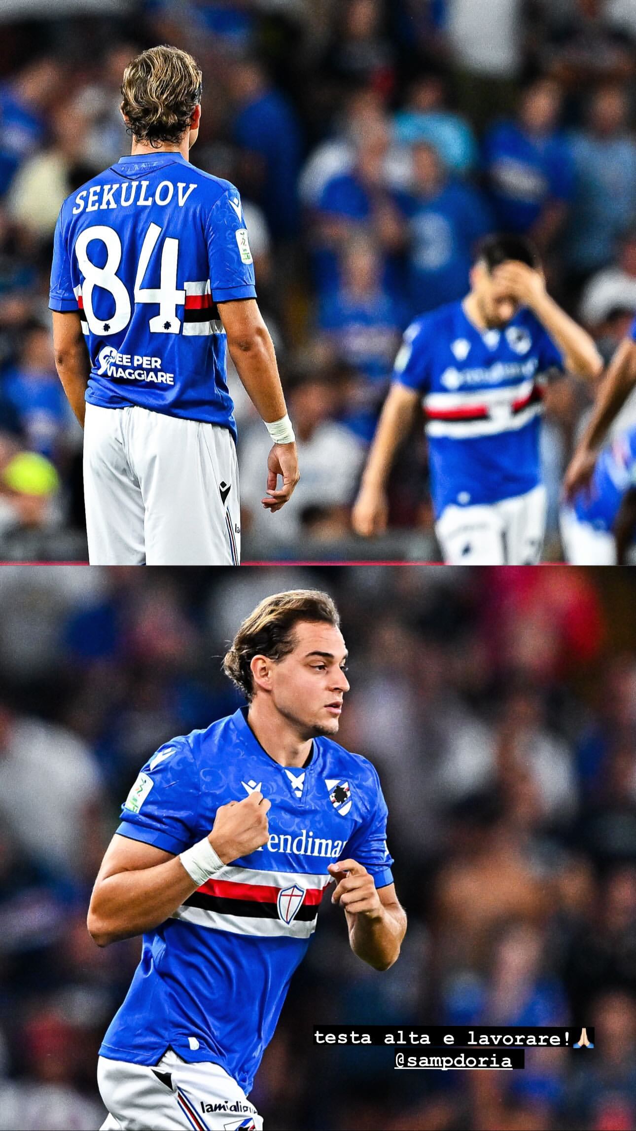 Social Sampdoria Sekulov Pirlo