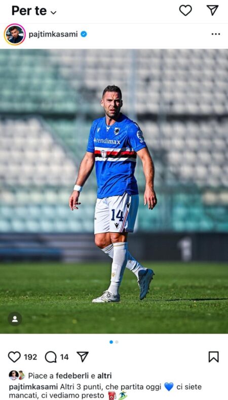 Sampdoria Sottil Kasami