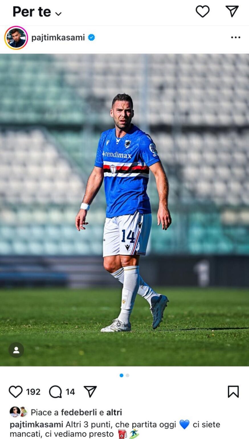 Sampdoria Sottil Kasami