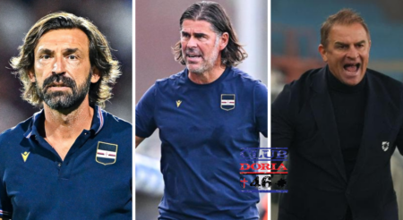 Sampdoria tre allenatori