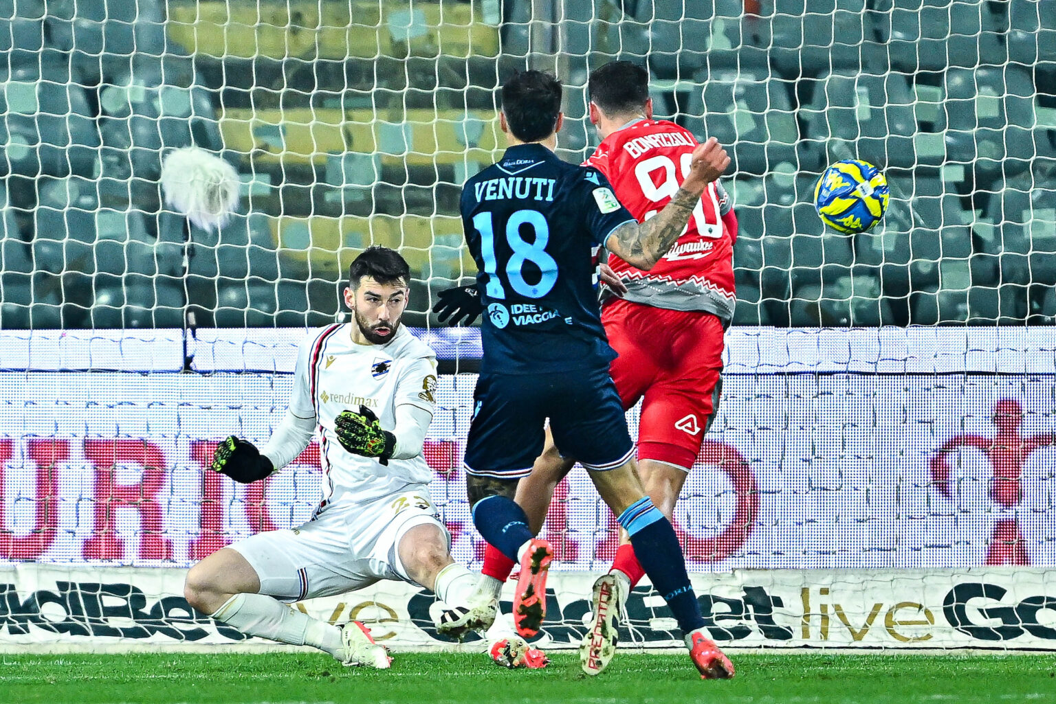 Sampdoria Cremonese Vandeputte