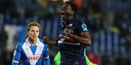 ebenezer akinsanmiro brescia sampdoria razzismo rigamonti serie b