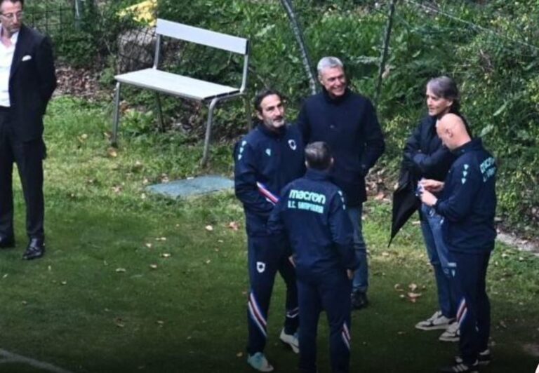 sampdoria evani lombardo mancini fiorella messina invernizzi