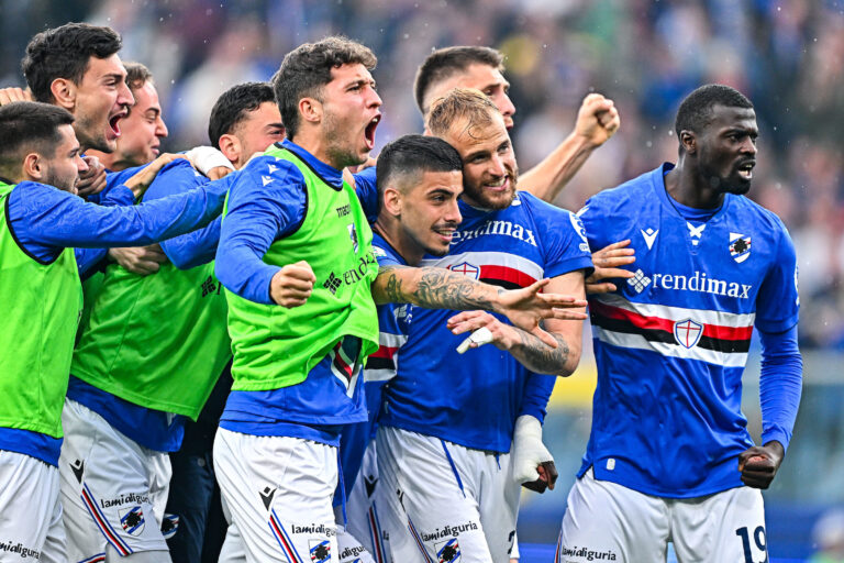 Juve Stabia Sampdoria Pagliuca Evani genoa seroe bkt