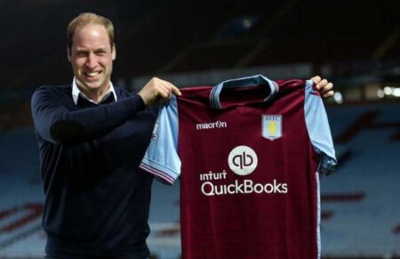 Champions League Principe William Aston Villa