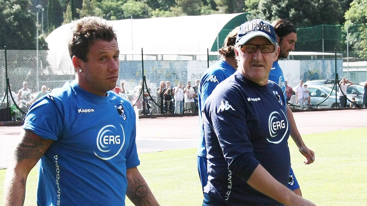 Sampdoria Delneri Legrottaglie Cassano formazione