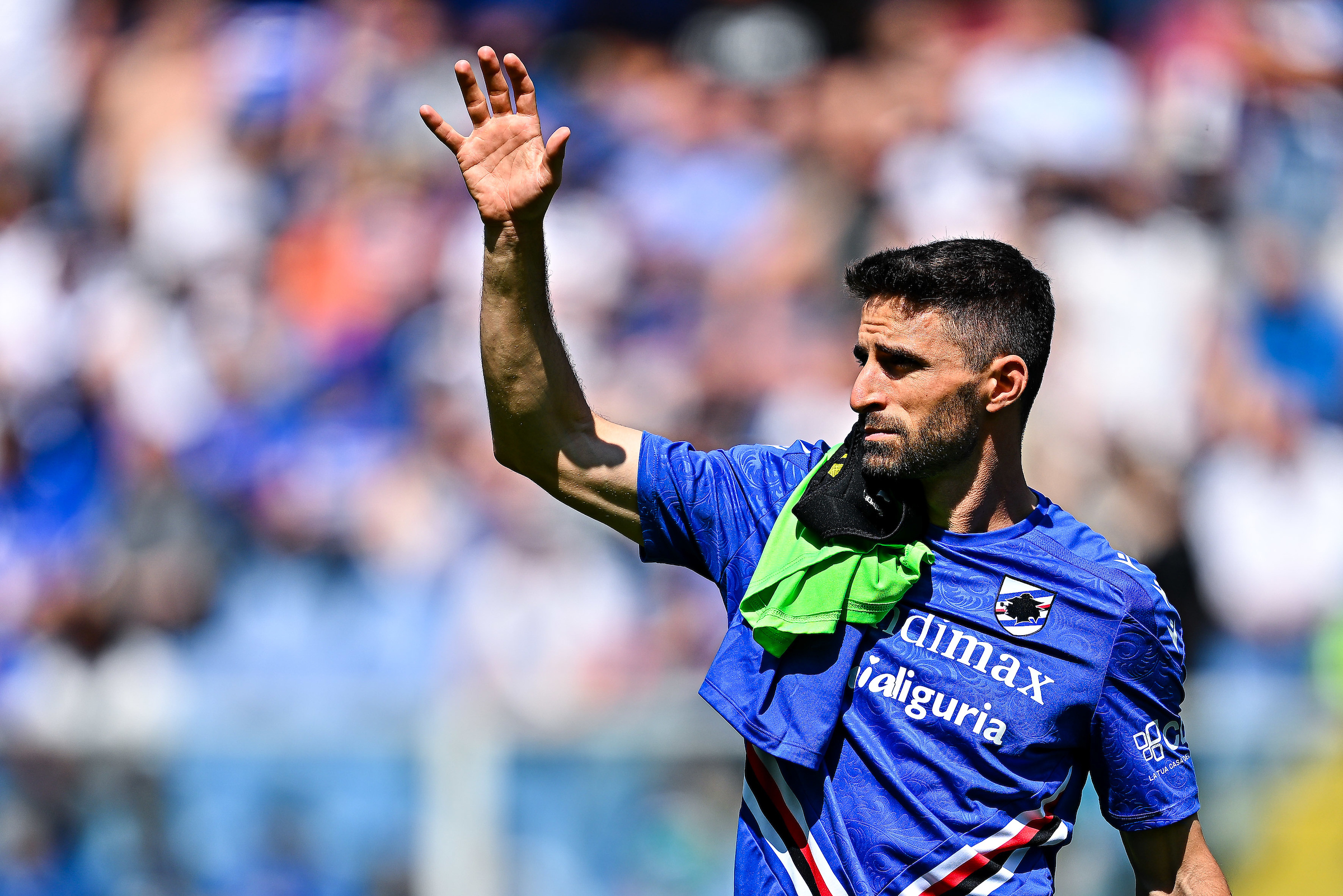formazione ufficiale Catanzaro Sampdoria Borini
