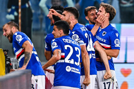 pagelle sampdoria salernitana Meulesteen Castellamare
