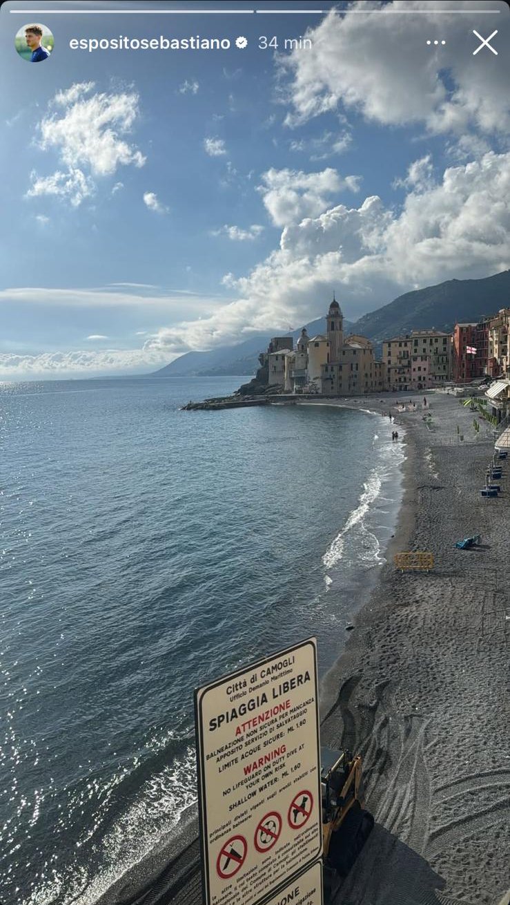 Social Sampdoria Sebastiano Esposito Liguria