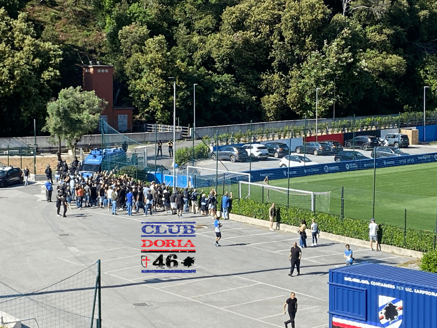 LA SUD questura sampdoria