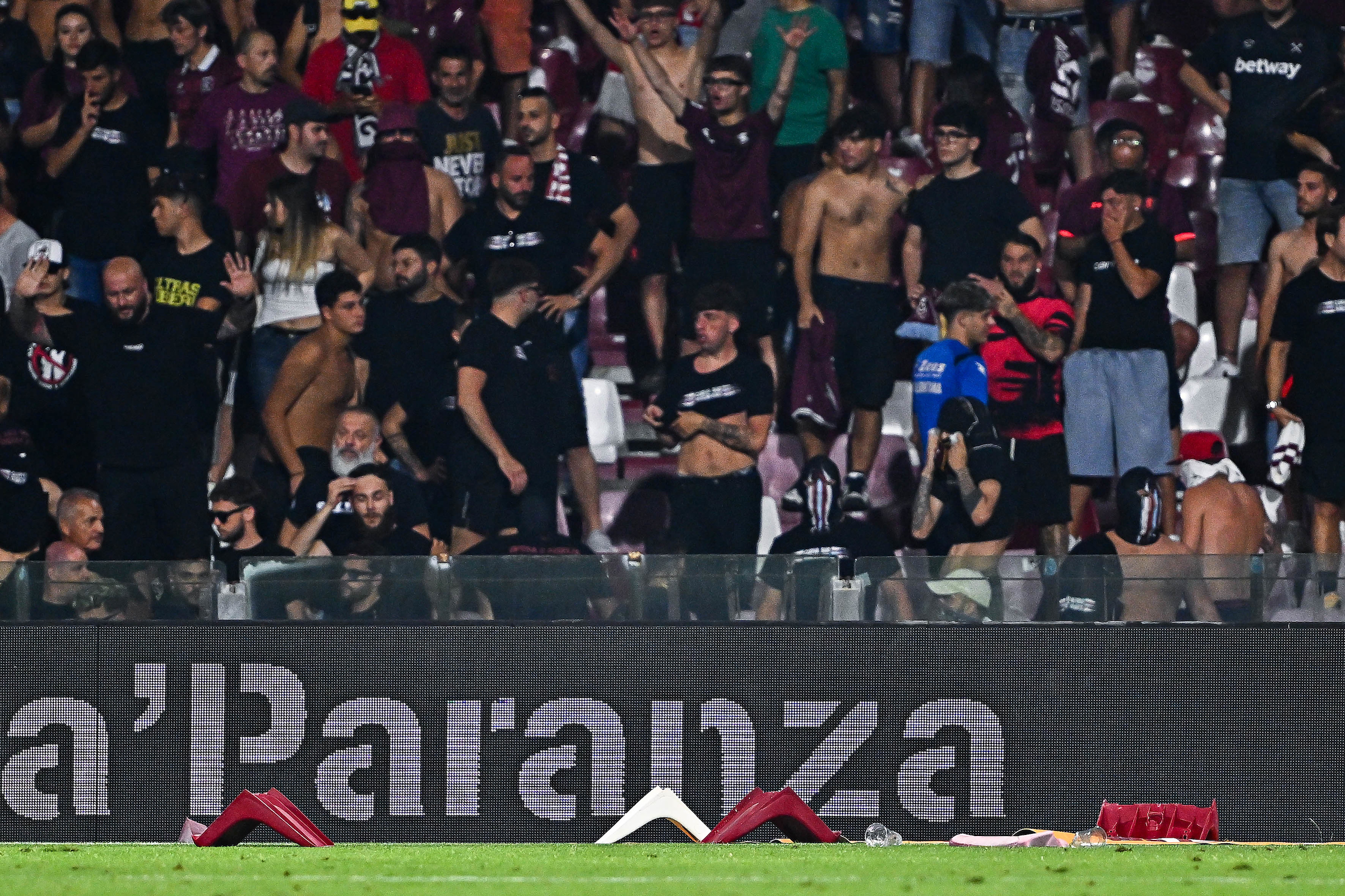 Playout Serie Bkt Salernitana Sampdoria Ultras