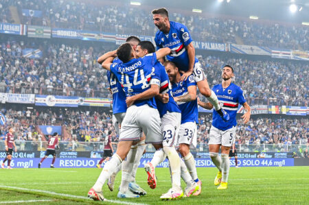 Pagelle Sampdoria Salernitana Meulesteen Curto