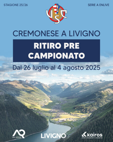 Livigno Sampdoria Cremonese Palermo ritiro
