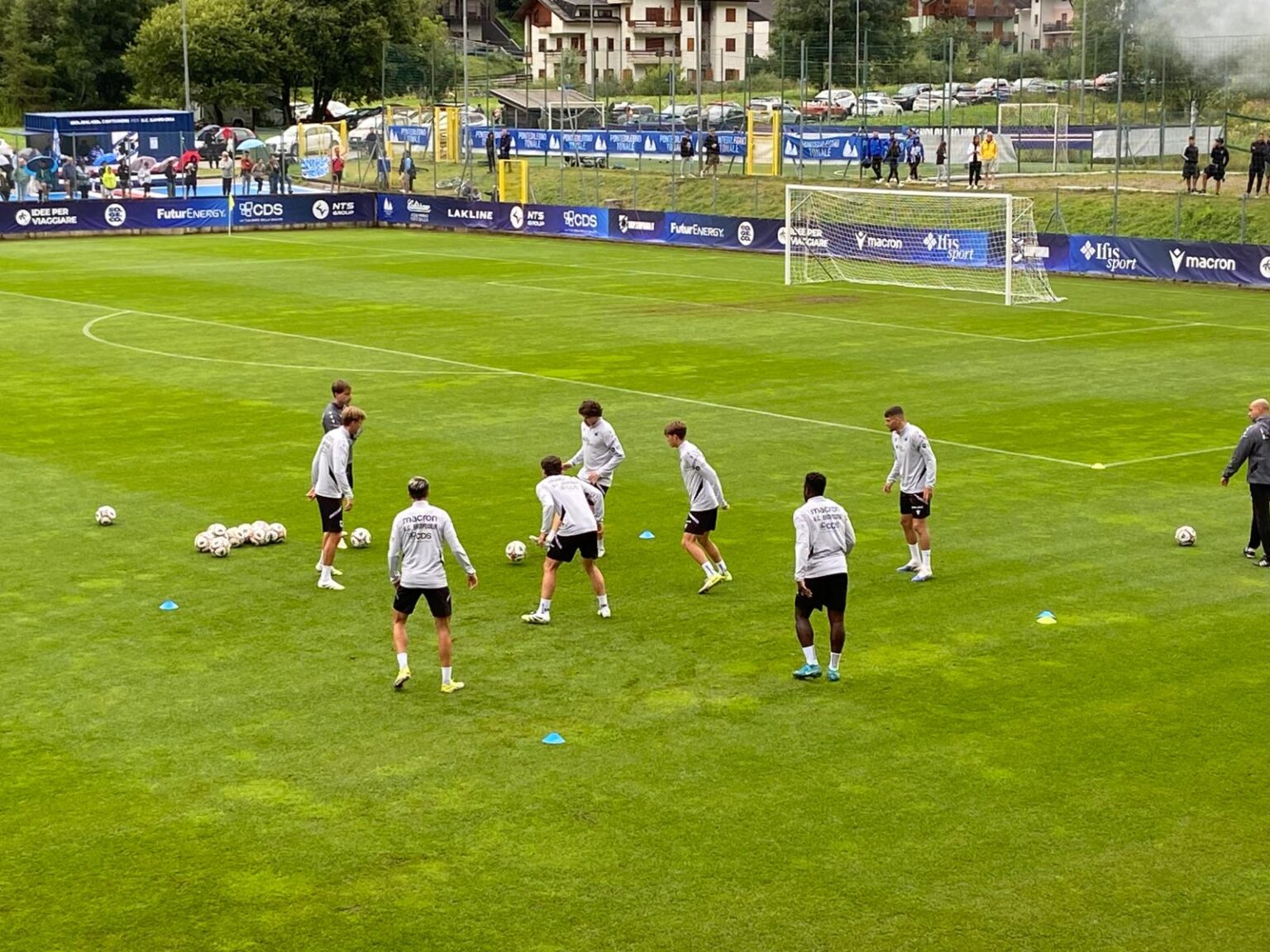 SOCIAL – Ponte di Legno Sampdoria, la squadra lavora duramente Ponte di Legno Sampdoria