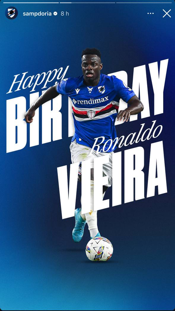 Sampdoria Ronaldo Vieira Genova