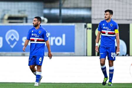 ampdoria tifosi insulti Manfredi squadra