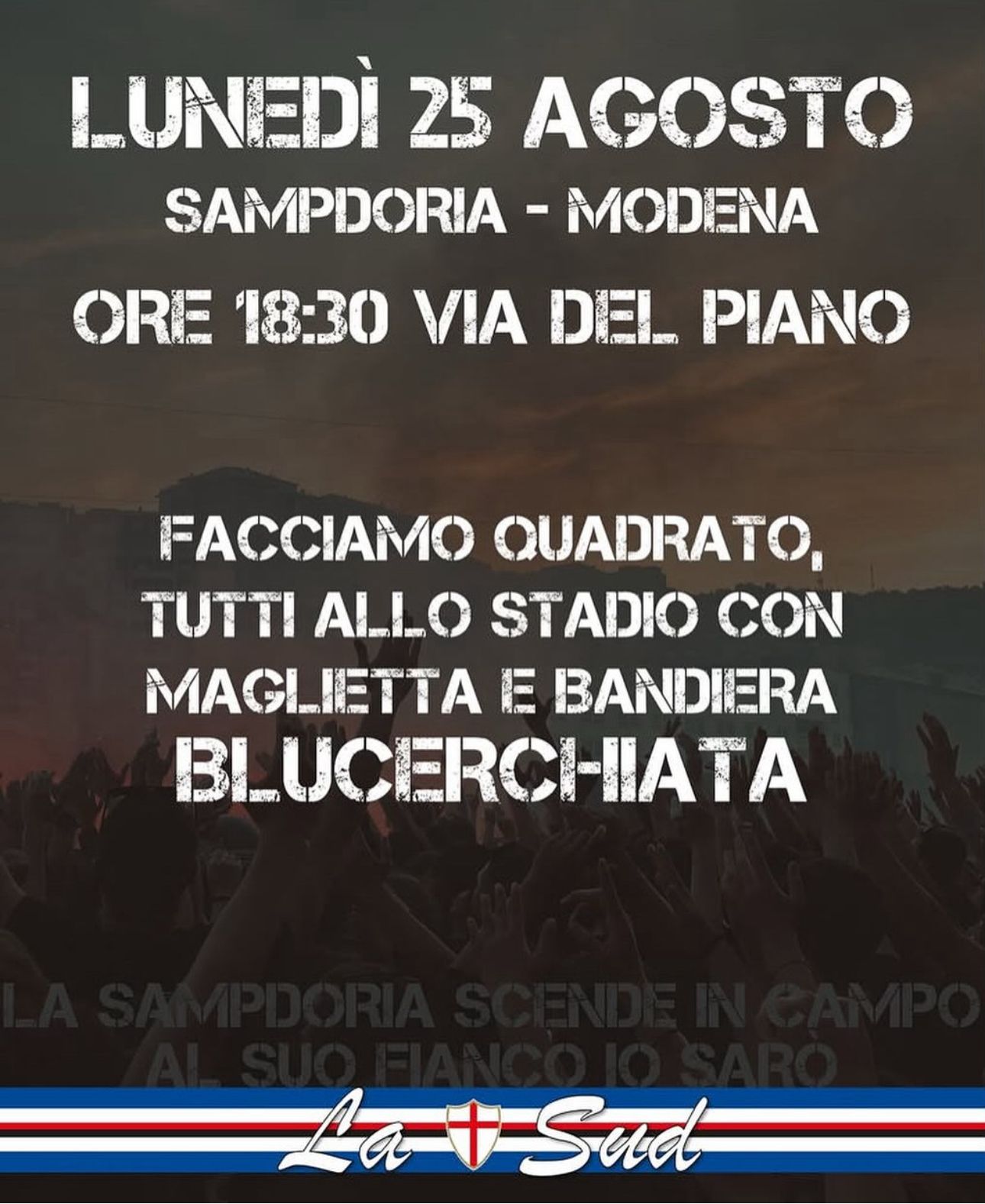 Sampdoria Modena La Sud