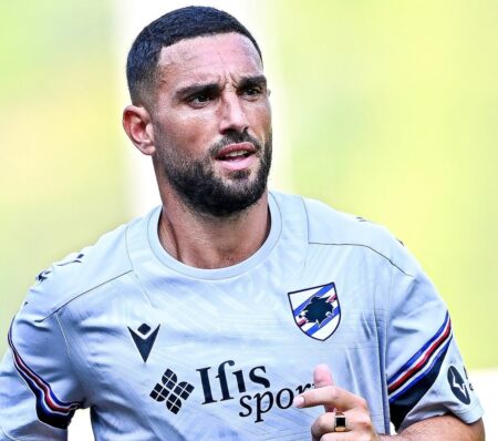 sampdoria jordan ferri bogliasco allenamento