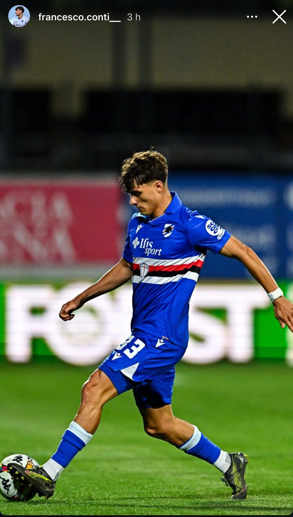 SOCIAL Sampdoria Francesco Conti Massimo Donati