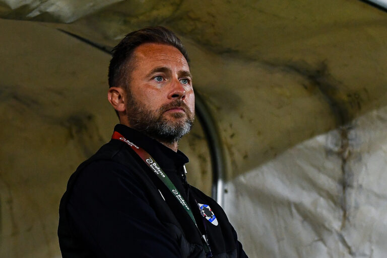 FOTO – Sampdoria, Jesper Fredberg sbaglia i colori…