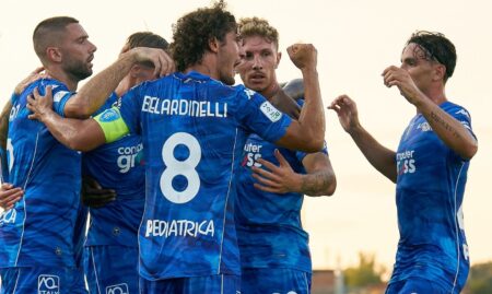 Sampdoria, Empoli in campo al “Carlo Castellani” col lutto al braccio. Il motivo