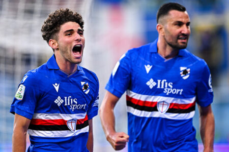 Pagelle Sampdoria Pescara coda pafundi cherubini