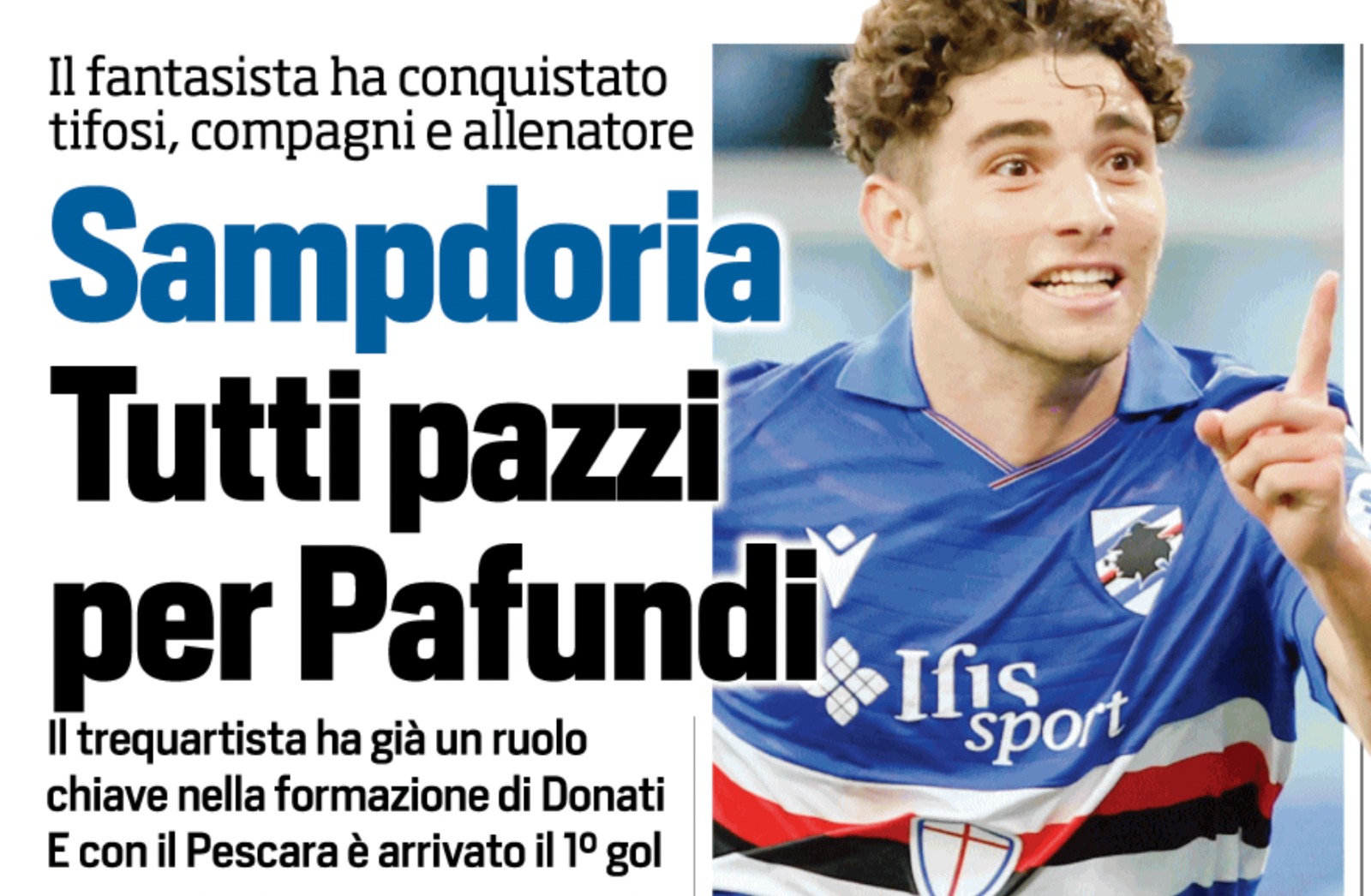 sampdoria pafundi tuttosport