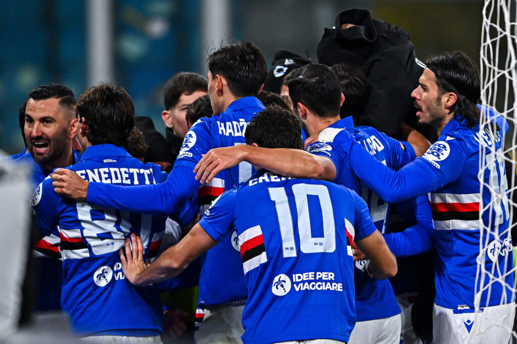 pagelle sampdoria juve stabia coda