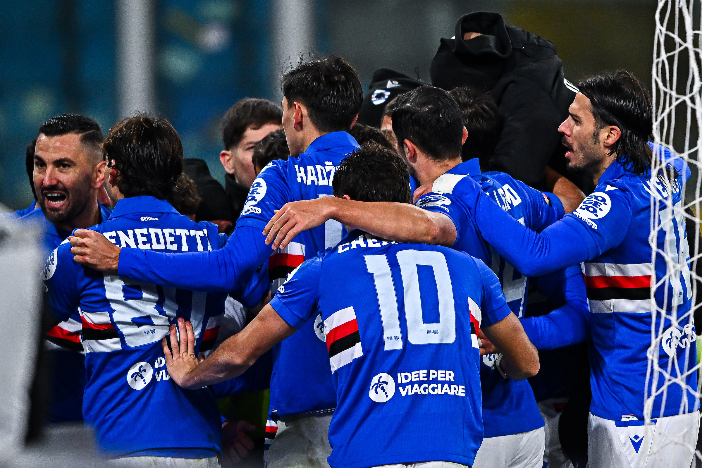 pagelle sampdoria juve stabia coda