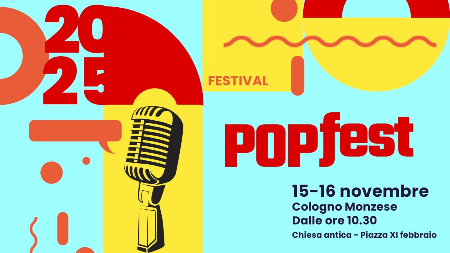 PopFest 2025: giornalismo, cultura e intrattenimento si incontrano a Cologno Monzese. Tutto il programma PopFest giornalismo cultura Cologno Monzese