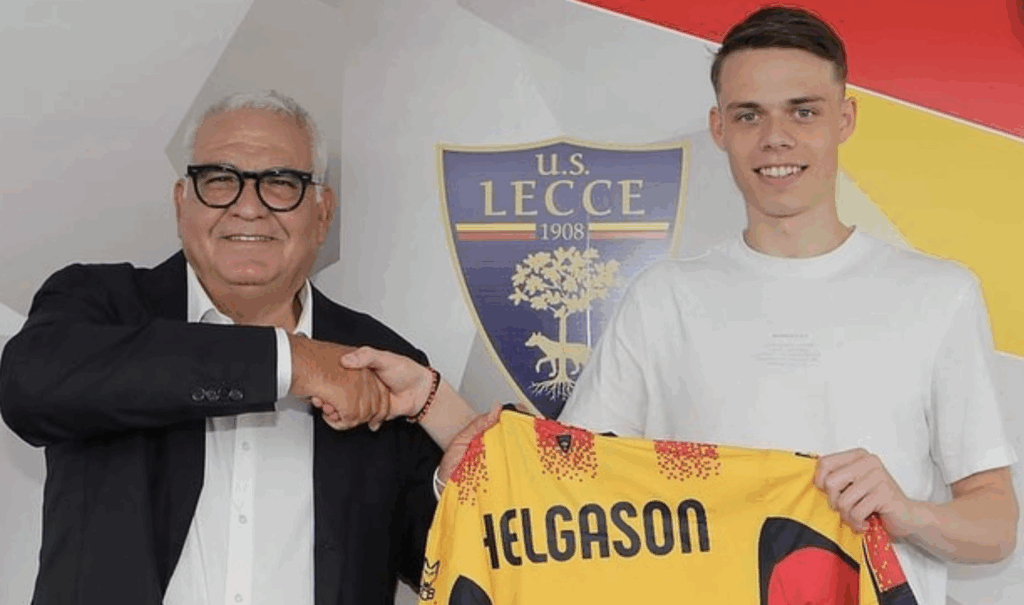 calciomercato sampdoria helgason lecce