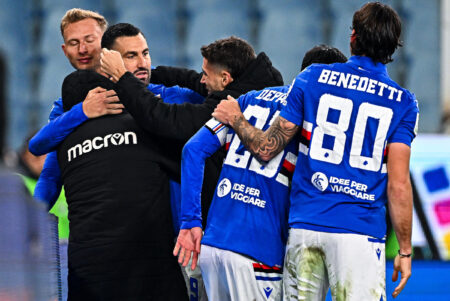 Pagelle Sampdoria-Carrarese: Stipe Vulikic da scapoli-ammogliati, Massimo Coda da Nazionale