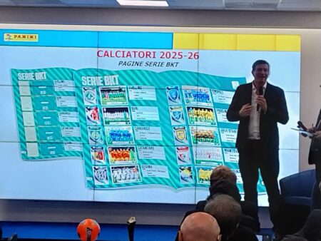 Calciatori Panini 2025/26: arriva l’album della Serie Bkt. Ecco quando uscirà