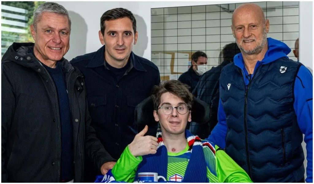 Sampdoria Paolo Sarullo Carlo Conti