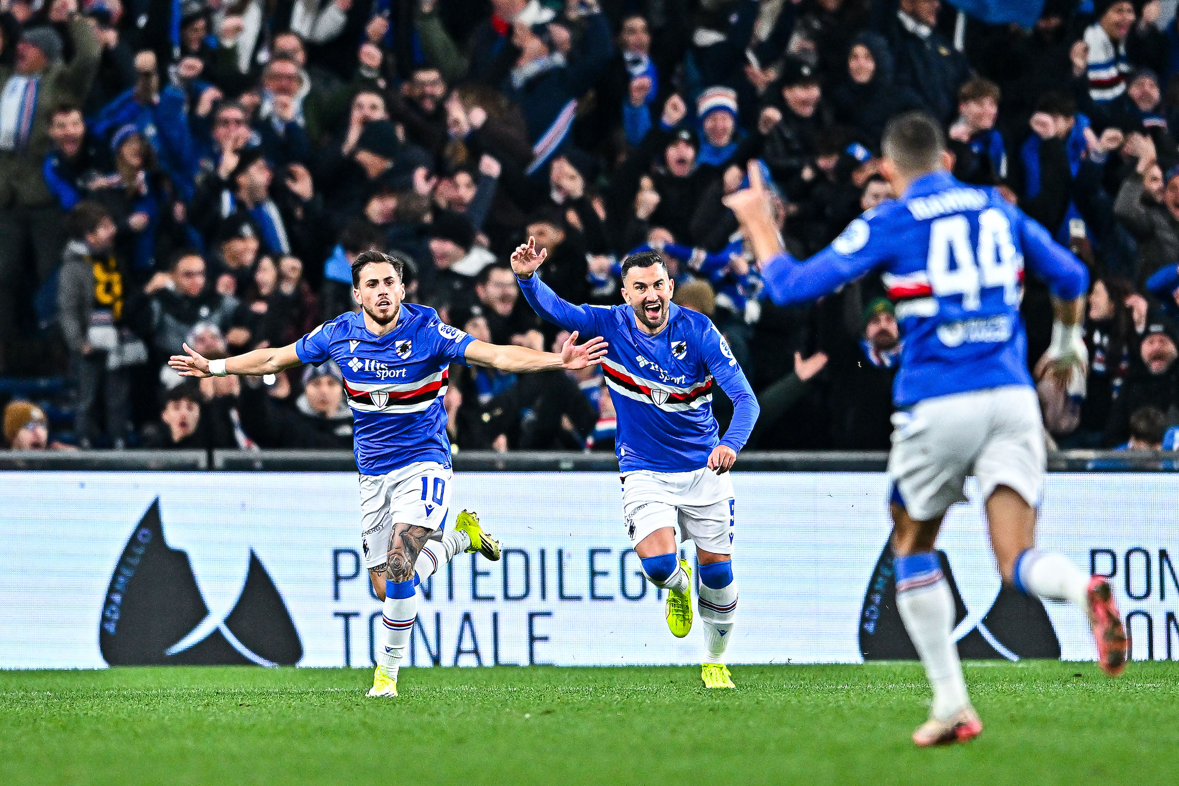 Pagelle Sampdoria-Virtus Entellla cherubini