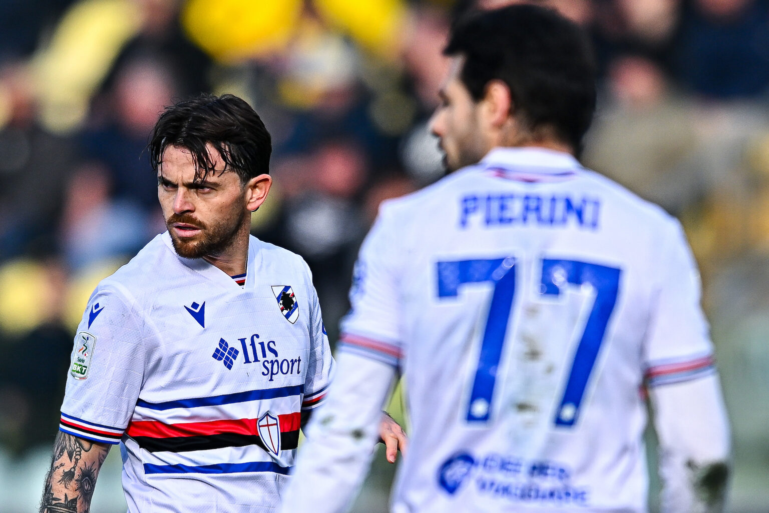 formazione ufficiale sampdoria palermo brunori foti gregucci