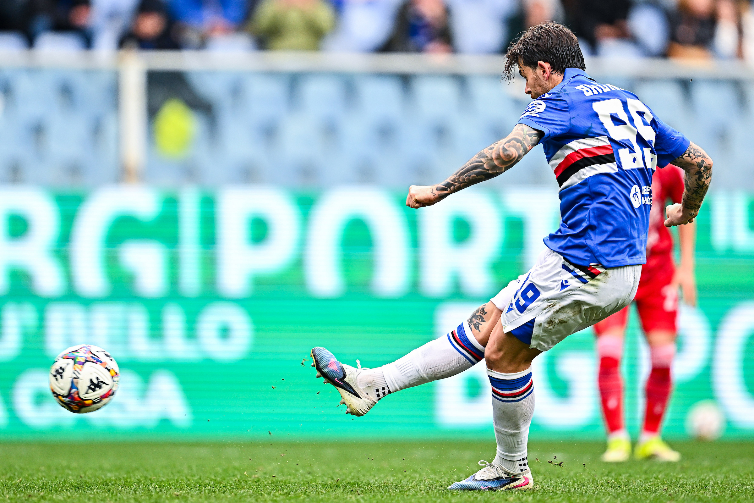 Sampdoria Coda Brunori rigore