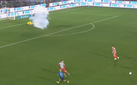 Sampdoria Audero petardo Marotta tifosi