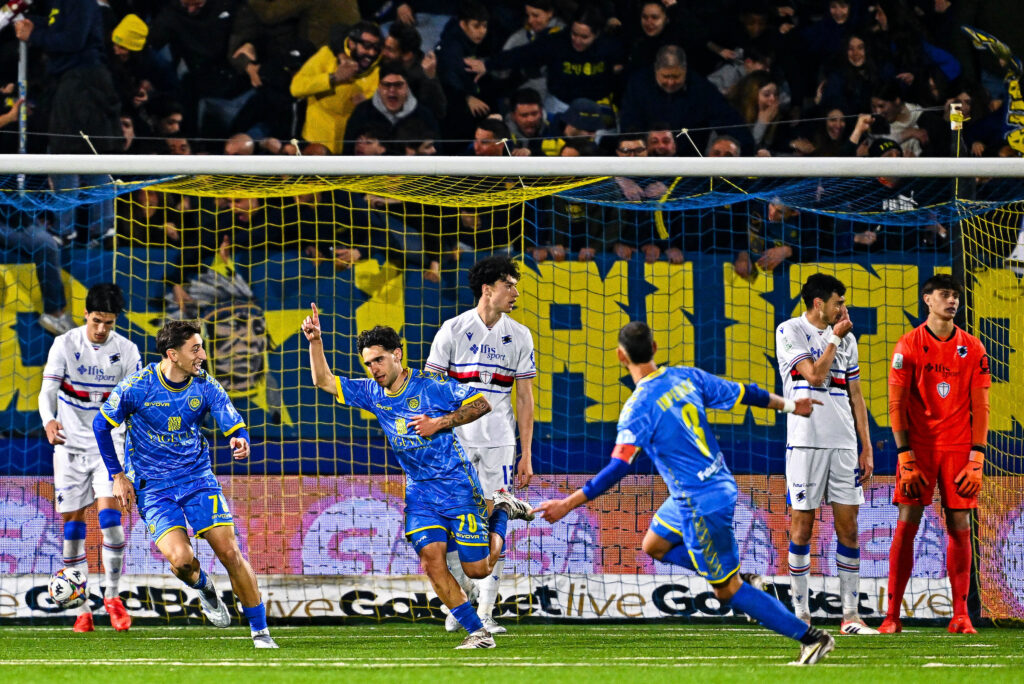 pagelle carrarese sampdoria di pardo palma ferrari martinelli