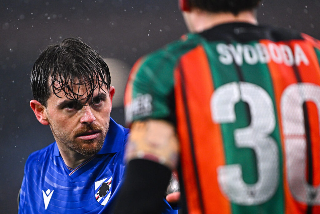 SOCIAL- Sampdoria, Matteo Brunori: impegno e sacrificio. Il post