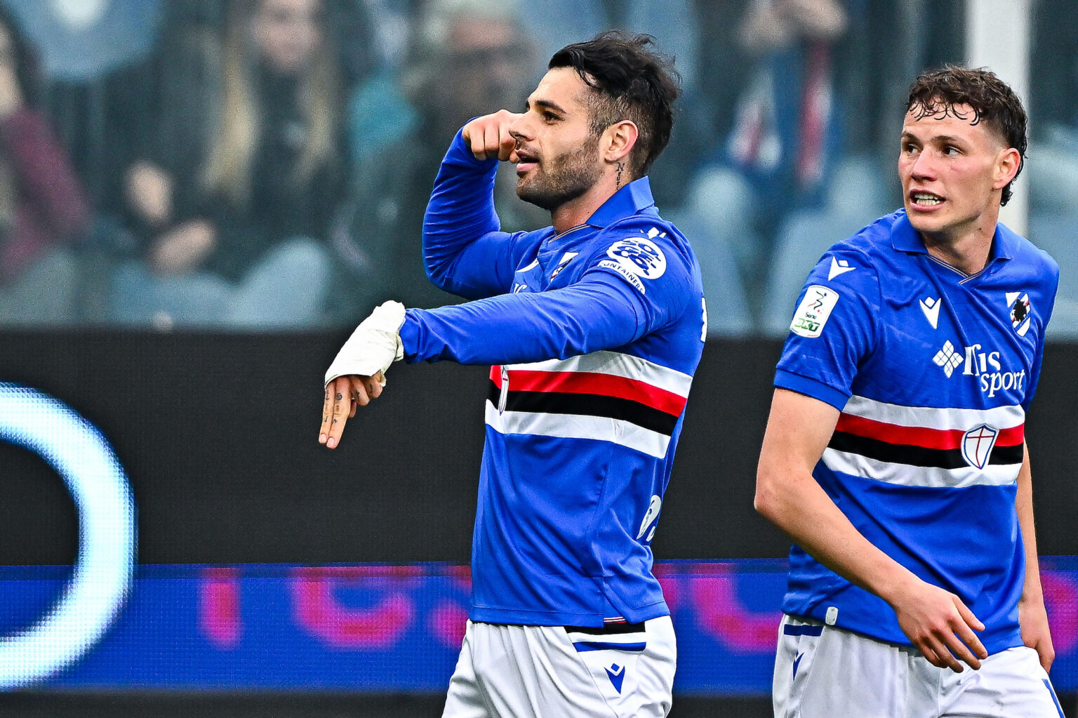 Sampdoria, Nicholas Pierini: sono tre punti che ci danno ossigeno. E sul goal….