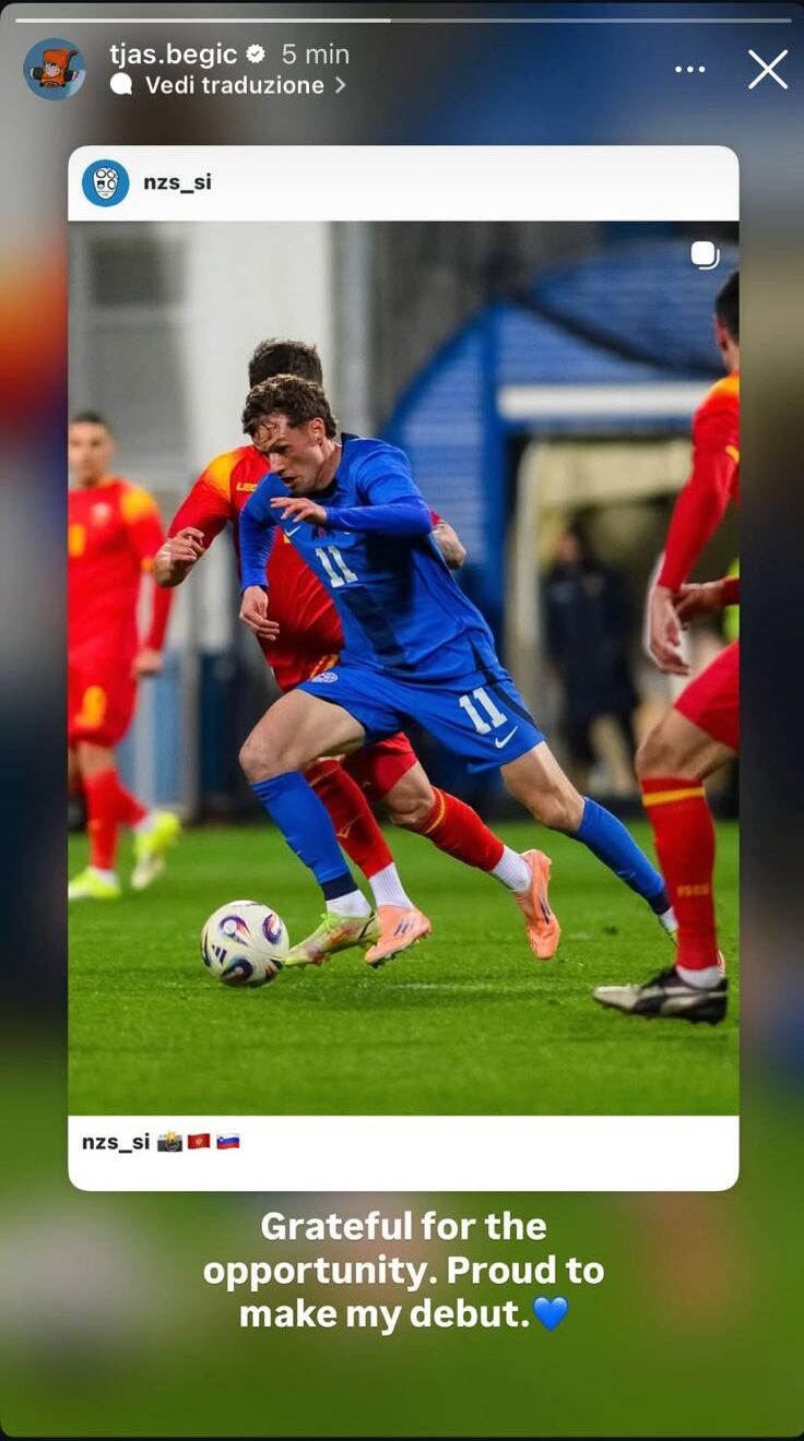 Social Sampdoria Tjas Begić Slovenia