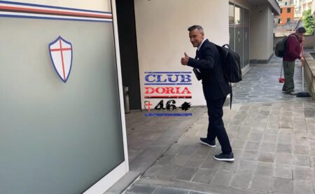 VIDEO – Sampdoria, primo giorno per Claudio Morelli: il nuovo CEO è arrivato a Bogliasco
