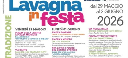 Tigullio, cultura, musica e tradizione: dal 29 maggio torna “Lavagna in festa”. Gli eventi in programma