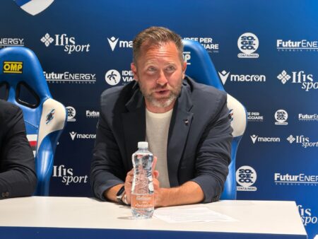 Jesper Fredberg Sampdoria tifosi contestazione