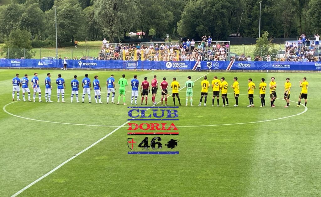 LIVE – Amichevole Sampdoria-Taverne 2-0, Sekulov esce in barella