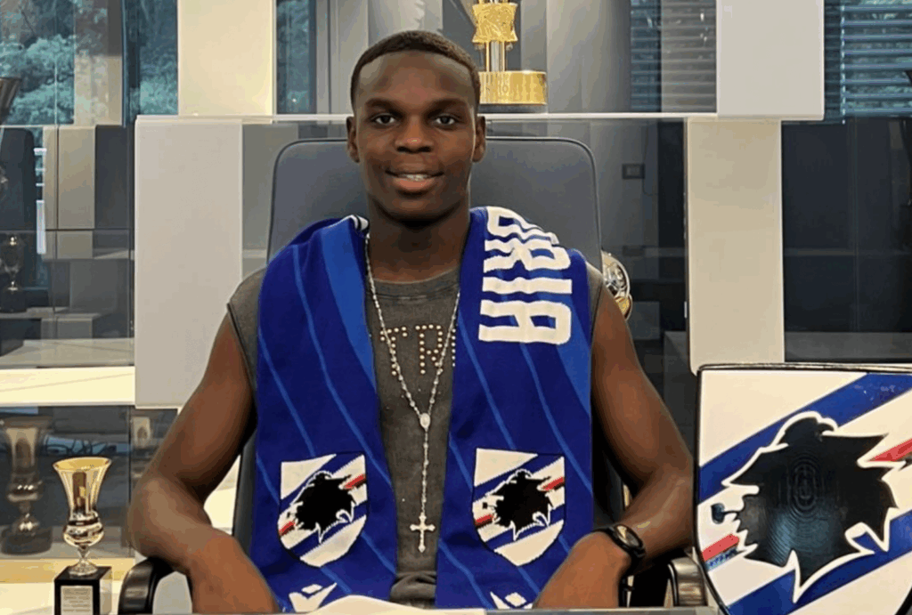 Sampdoria, Gerald Donegà Kpodzro Koffi si presenta su Instagram calciomercato sampdoria Gerald Donegà Kpodzro Koffi